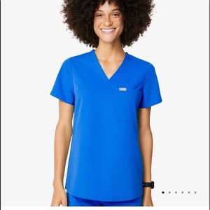 FIGS Royal Blue Jogger Scrub Set XXL